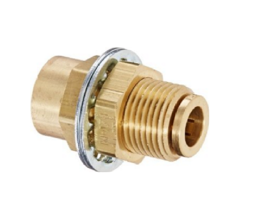 1586 D.O.T فشار در اتحادیه Bulkhead Female